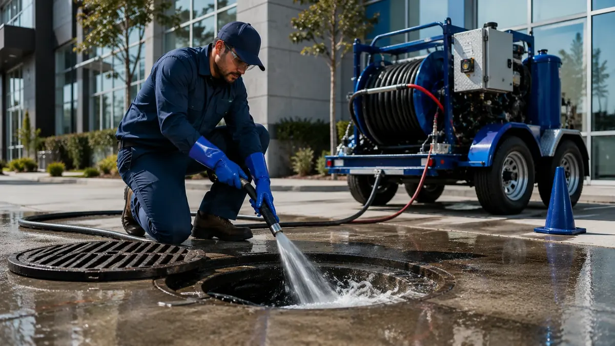 Commercial Hydro Jet Drain Cleaning in Benicia